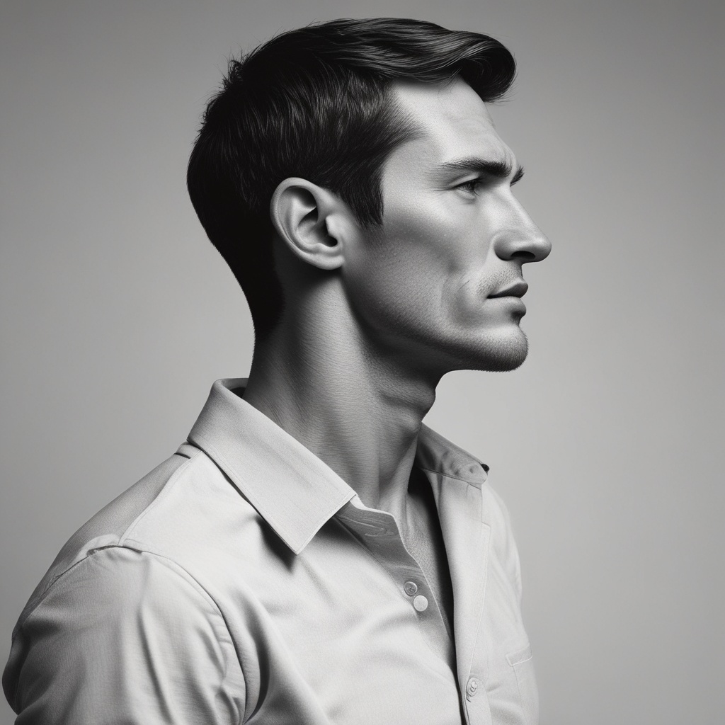 Man profile